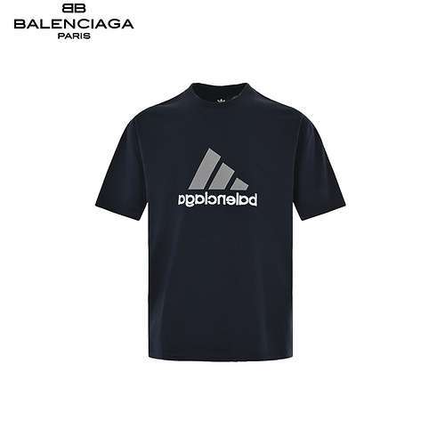 BLCGBalenciagaampAdidas maniche corte ricamate a specchio