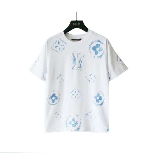 Tshirt a maniche corte con stampa graffiti di LVLouis Vuitton