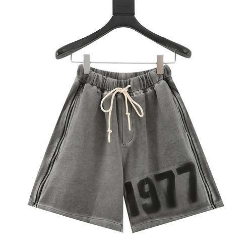 Pantaloncini con cerniera del 1977 lavati a doppia linea FOG Stagione 8