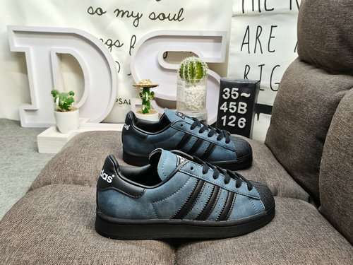 126DAdidas trifoglio Originals Superstar punta a conchiglia classico allmatch scarpe sportive casual