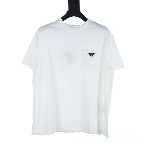 Tshirt Prada PRD a maniche corte con tasca a triangolo