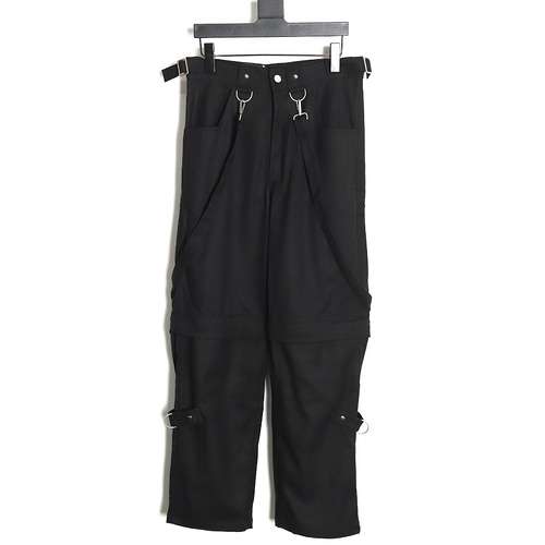 Pantaloni GVC Givenchy 24SS twoinone con bretelle staccabili