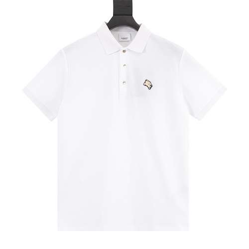 Polo a maniche corte con logo BBR War Horse