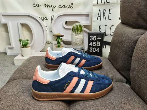 304D company-level genuine half-size adlidas originals Gazelle Indoor casual wear-resistant lightwei