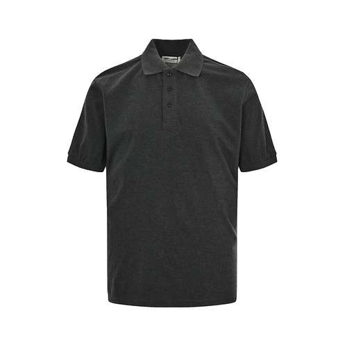 YSLYves Saint Laurent piccola etichetta ricamata Polo a maniche corte