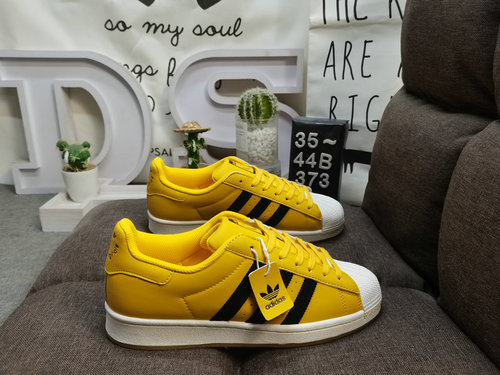 373DAdidas clover Originals Superstar shell toe classic all-match casual sports sneakers High-densit