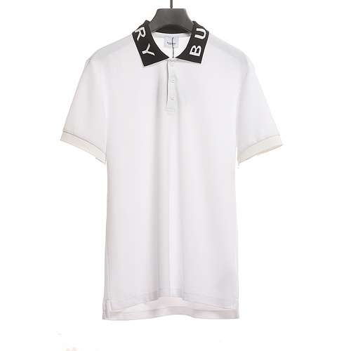 BBR Burberry scollo lettere POLO bianco