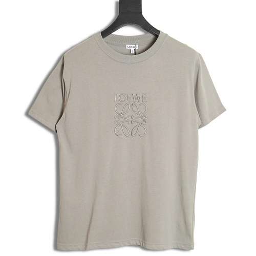 T-shirt a maniche corte LE Loewe 24SS con grande logo ricamato