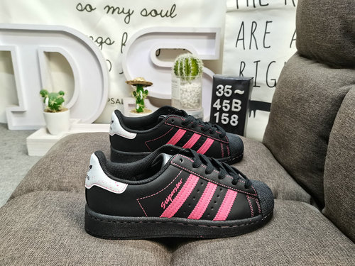 158DAdidas clover Originals Superstar shell toe classic all-match casual sports sneakers High-densit