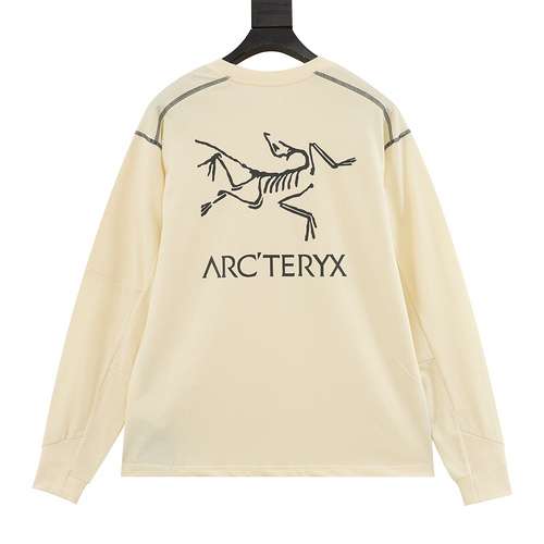 ARC TERYX Arcteryx girocollo stampato con impunture e maniche lunghe