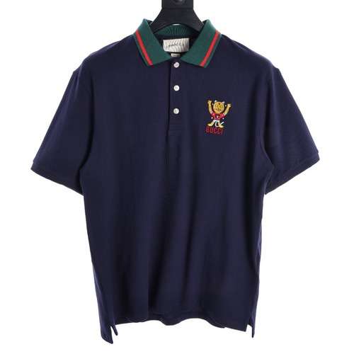 Polo ricamata tigre cartoon GC