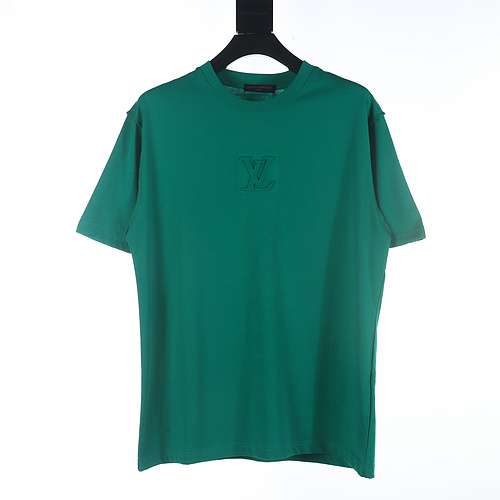 Tshirt a maniche corte con stampa tridimensionale LV