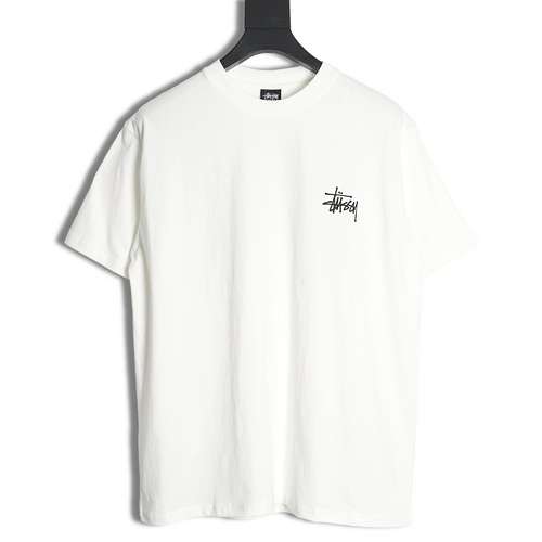 Stussy Tshirt a maniche corte con logo piccolo stampato Stussy 24SS