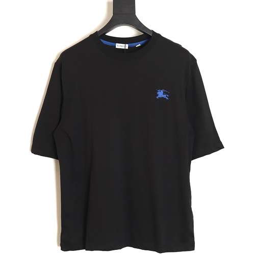 Tshirt a maniche corte con cavallo da guerra ricamato BBR Burberry 24SS