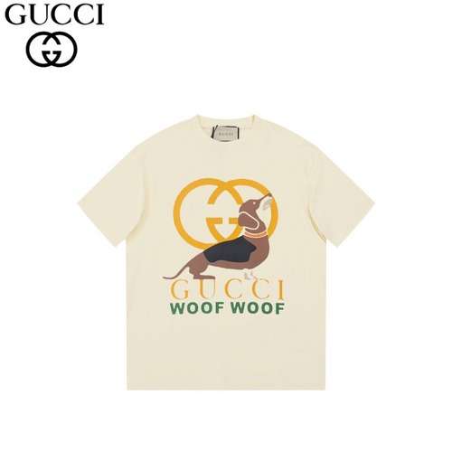 GCGucci 24Fw doppio bottone LOGO salsiccia cane maniche corte