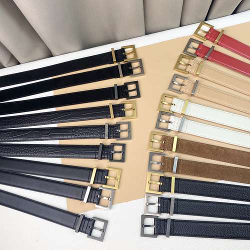 YSL Saint @Roland original boys and girls leather belt counter quality YSL Saint @Roland boys and gi