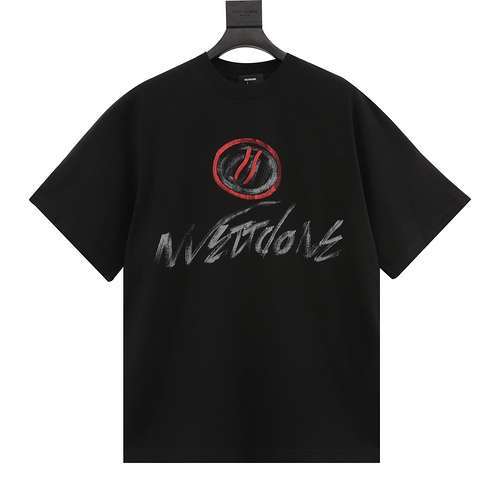 T-shirt a maniche corte con stampa graffiti WE11 DONE 24FW