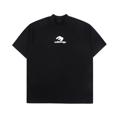 BLCG/Balenciaga M logo foam printed short-sleeved T-shirt