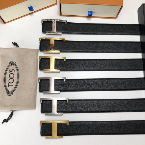 TODS original men's and women's leather belts counter quality TODS men's and women's belts in stock 