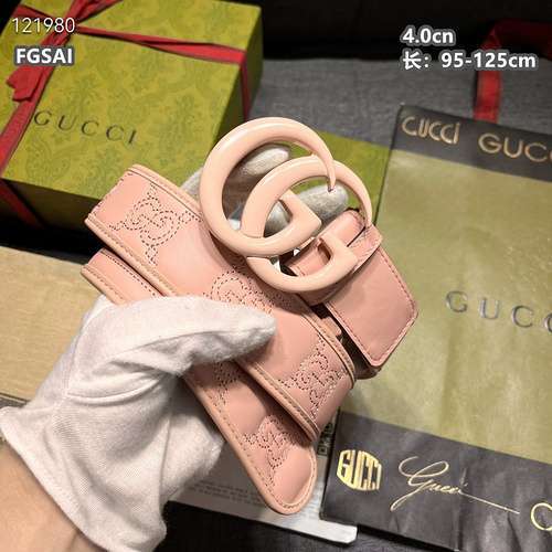 GG belt wholesale GG boys belt wholesale original genuine leather material spot promotion width 4.0c