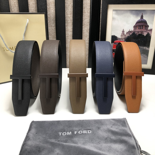 TF Ford original men's leather belt counter quality TF Ford men's belt ready for wholesale Width 4.0