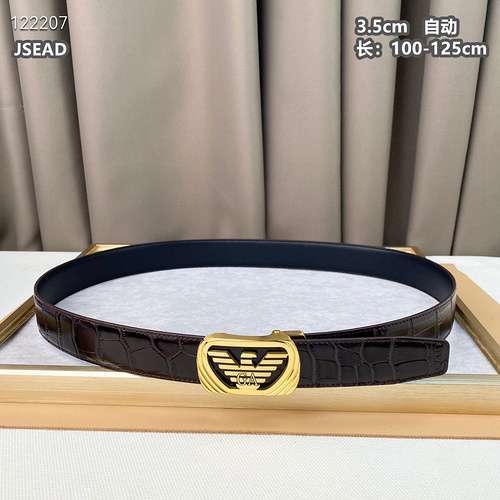 Armani Belt Wholesale Armani Boys Belt Wholesale Original Genuine Leather Material Spot Sale Width 3