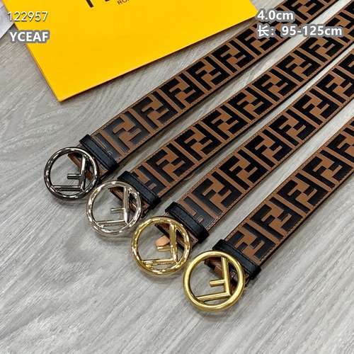 Fendi Belt Wholesale Fendi Girls Belt Wholesale Original Genuine Leather Material Spot Sale Width 4.