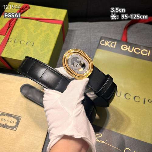 GG belt wholesale GG boys belt wholesale original genuine leather material spot promotion width 3.5c