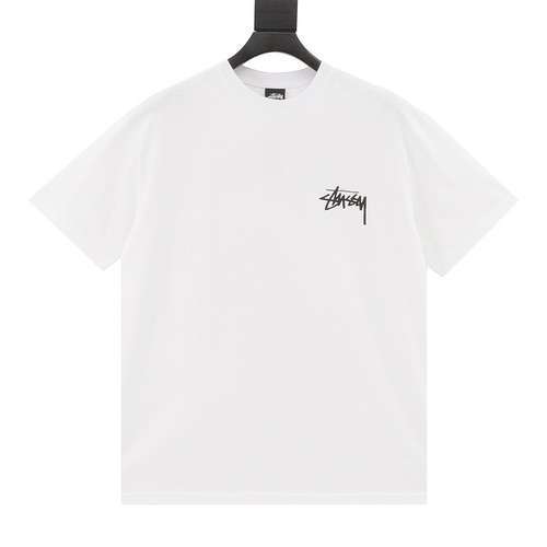 Tshirt a maniche corte con stampa di dadi Stussy 24SS