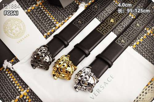 Versace Belt Wholesale Versace Boys Belt Wholesale Original Genuine Leather Material Spot Sale Width