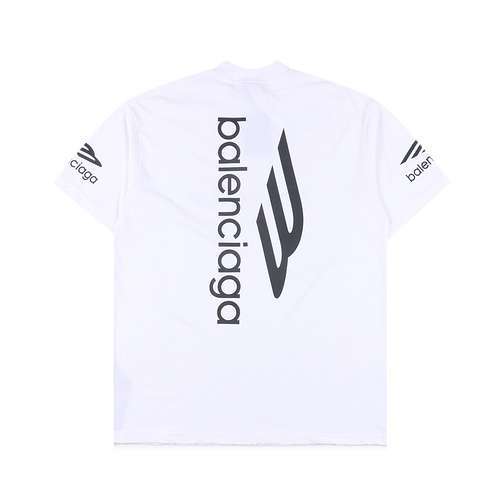 Tshirt BLCGBalenciaga a maniche corte con grande logo M stampato sul retro