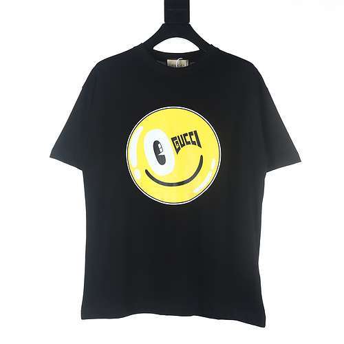 Maglietta a maniche corte Gucci GUC Capsule Series Illustrator Smiley Face