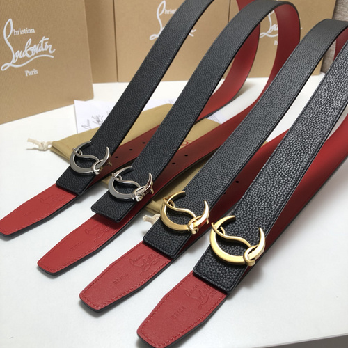 CL Christi original men's and women's leather belts counter quality CL Christi's men's and women's b