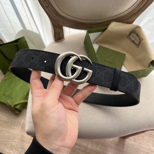 GUCC Original Genuine Leather Belt for Boys Counter Quality GUCC Boys Belt in Stock Wholesale Width 