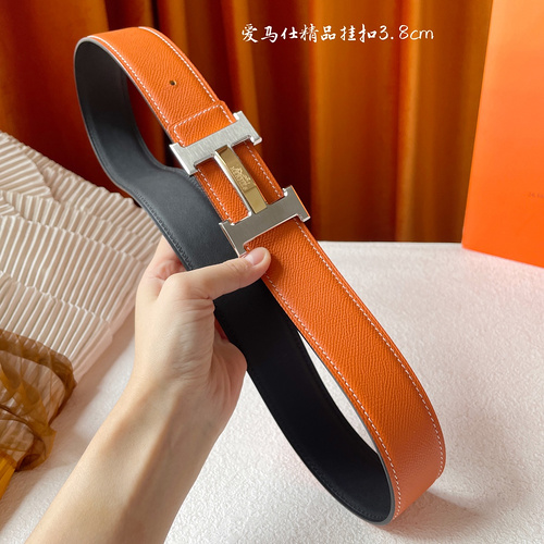 H Aima original boys leather belt counter quality H Aima boys belt ready for sale width 3.8CM comple