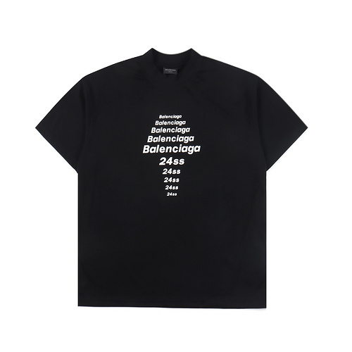 BLCG/Balenciaga classic letter simple short-sleeved T-shirt