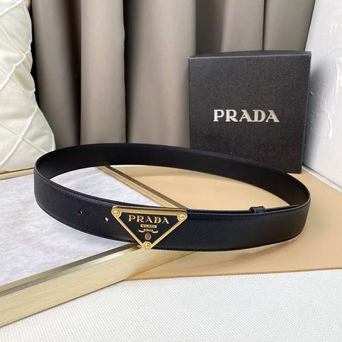 Pu@Lada original men's and women's leather belts counter quality Pu@Lada men's and women's leather b