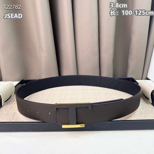 TODS Belt Wholesale TODS Boys Belt Wholesale Original Genuine Leather Material Spot Sale Width 3.8cm