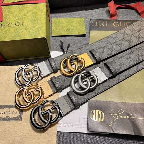 GG original men's leather belt counter quality GG men's belt ready stock wholesale Width 3.8CM Lengt