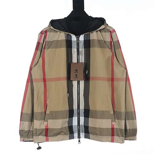 Giacca reversibile Burberry BBR a quadri grandi