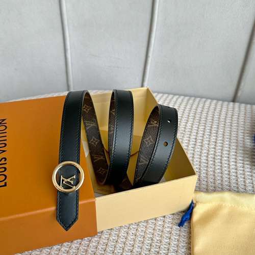 LV original girls genuine leather belt counter quality LV girls belt ready stock wholesale Width 2.0