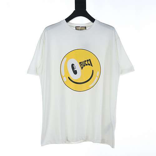 Maglietta a maniche corte Gucci GUC Capsule Series Illustrator Smiley Face