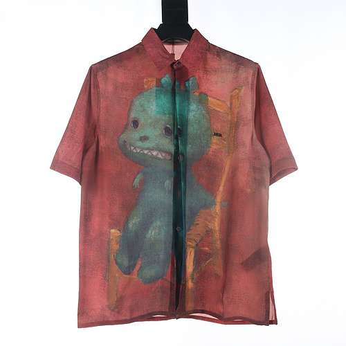 Camicia a maniche corte Dior CD Fun Dinosaur Smallfoot