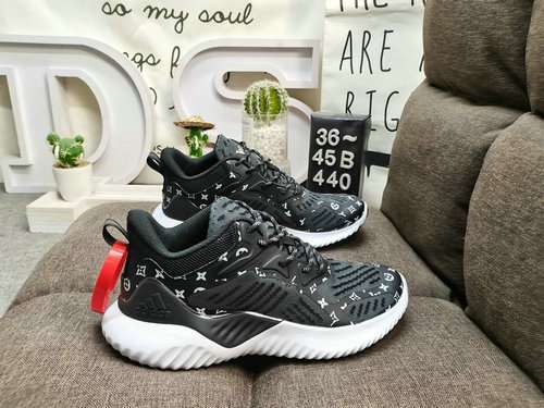 440D autentico Adidas AlphaBounce Beyond M Alpha LV cobranded modello branchia di squalo suola scarp