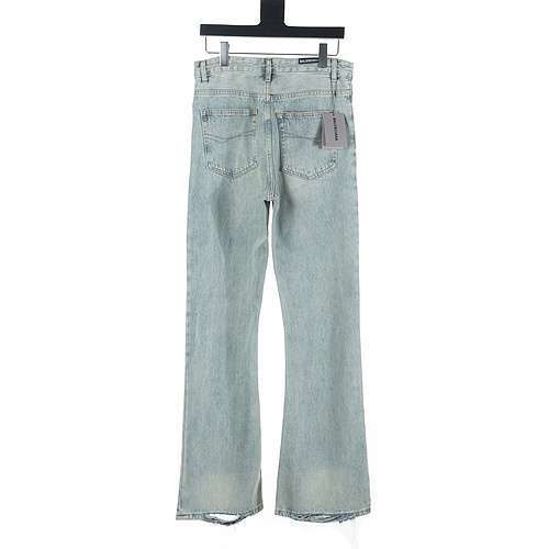 Jeans bootcut BLCG di Balenciaga di colore azzurro