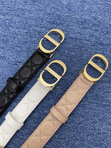 Dior belt wholesale Dior men's belt wholesale original genuine leather material spot promotion width