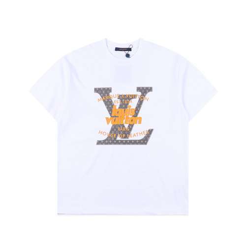 T-shirt a maniche corte con carattere presbite in edizione limitata LV Louis Vuitton 1854