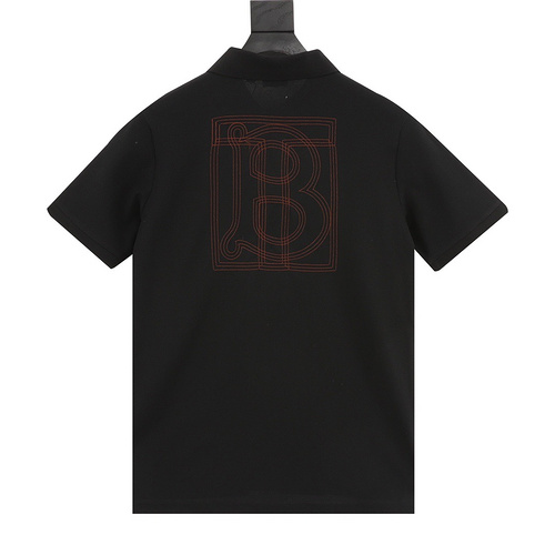BBR 22ss short-sleeved Polo shirt with large embroidery on the back