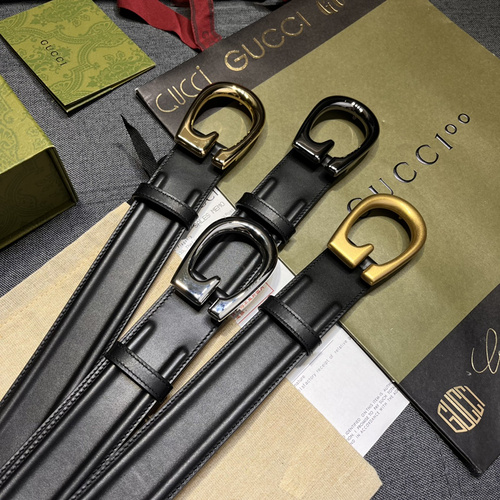 GG original men's leather belt counter quality GG men's belt ready stock wholesale Width 3.8CM Lengt