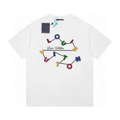 T-shirt colorata a maniche corte dell'Orsa Maggiore LV Louis Vuitton 24ss in edizione limitata